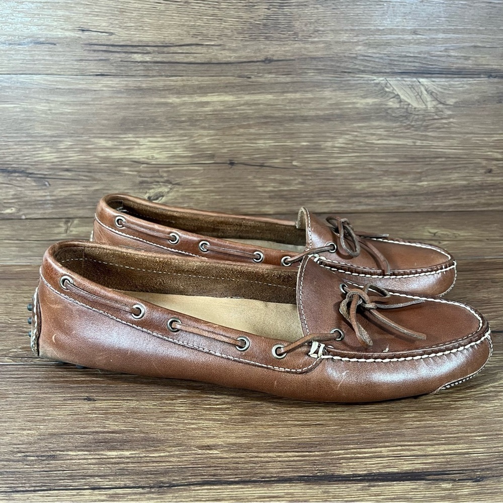 Cole Haan Gunnison Brown Leather Slip-On Driving Mocs Loafers Men’s‎ Size 11.5 - Picture 8 of 8